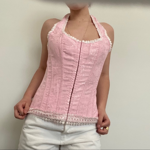 Pink vintage corset (S/M) - Picture 5 of 5